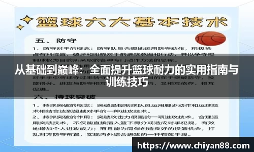 从基础到巅峰：全面提升篮球耐力的实用指南与训练技巧